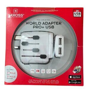 S-Kross World Travel Adapter Pro+USB